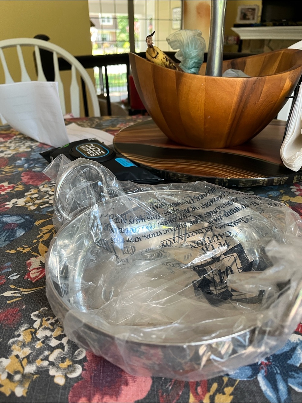 Crate&Barrel Stainless Steel Prep Bowl - Silver
